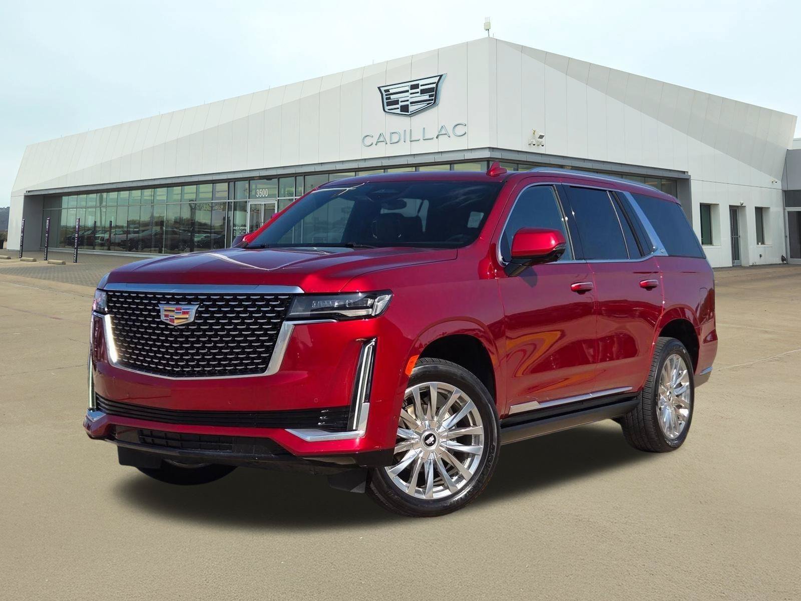 Used 2021 Cadillac Escalade Premium Luxury w/ Driver Assist Tech Package AWD/4WD image 1