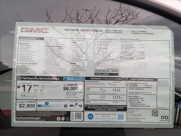 New 2026 GMC Canyon AT4X image 17