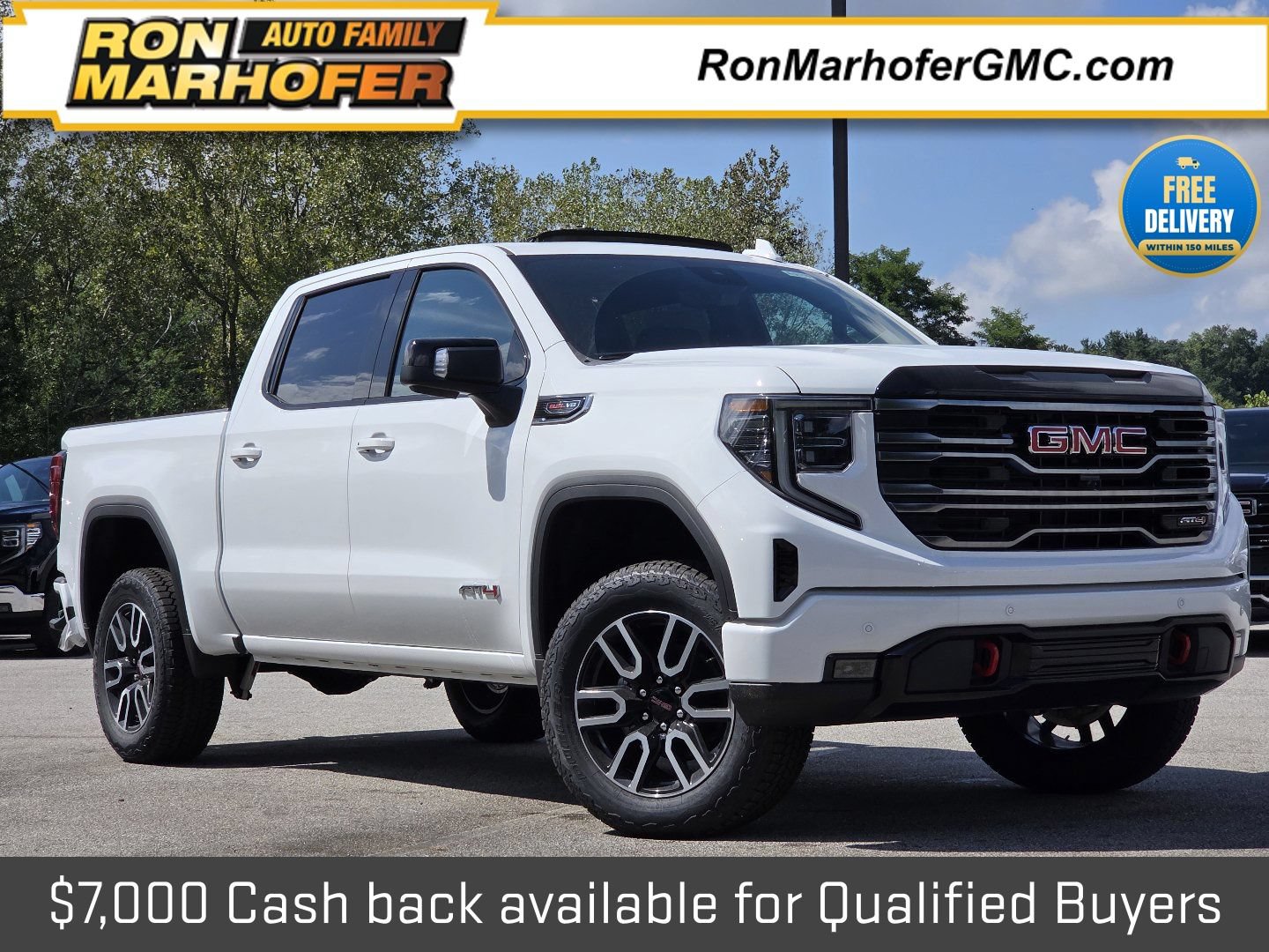 New 2026 GMC Sierra 1500 AT4 w/ AT4 Premium Package AWD/4WD 360° Tour