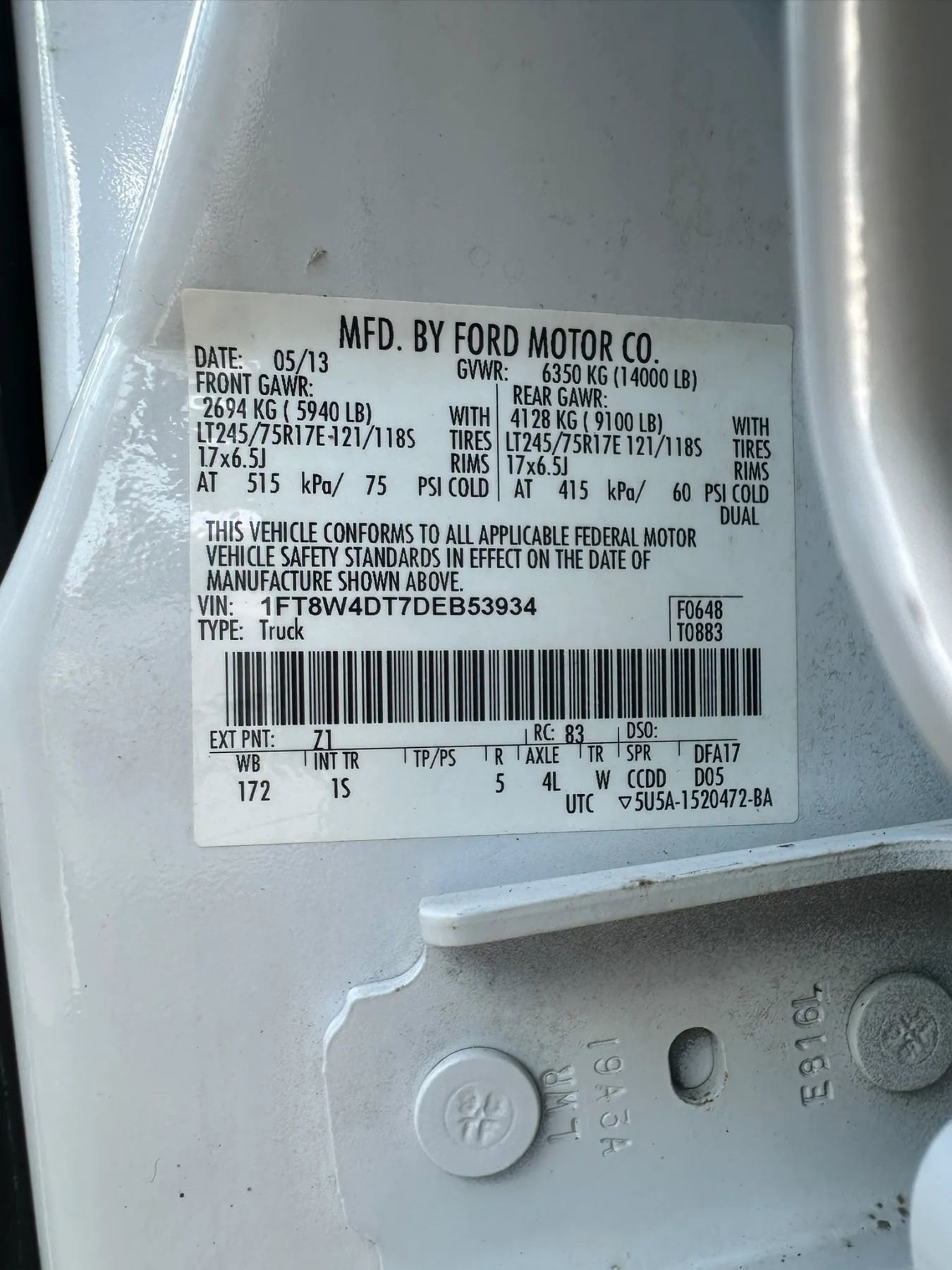 Used 2013 Ford F450 XL w/ PWR Equipment Group image 20