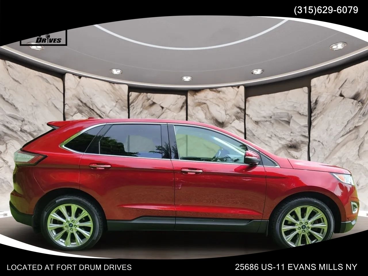 Used 2017 Ford Edge Titanium w/ Equipment Group 302A AWD/4WD image 4