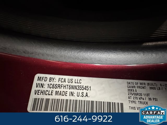Used 2022 RAM 1500 Limited w/ Trailer Tow Group AWD/4WD image 26