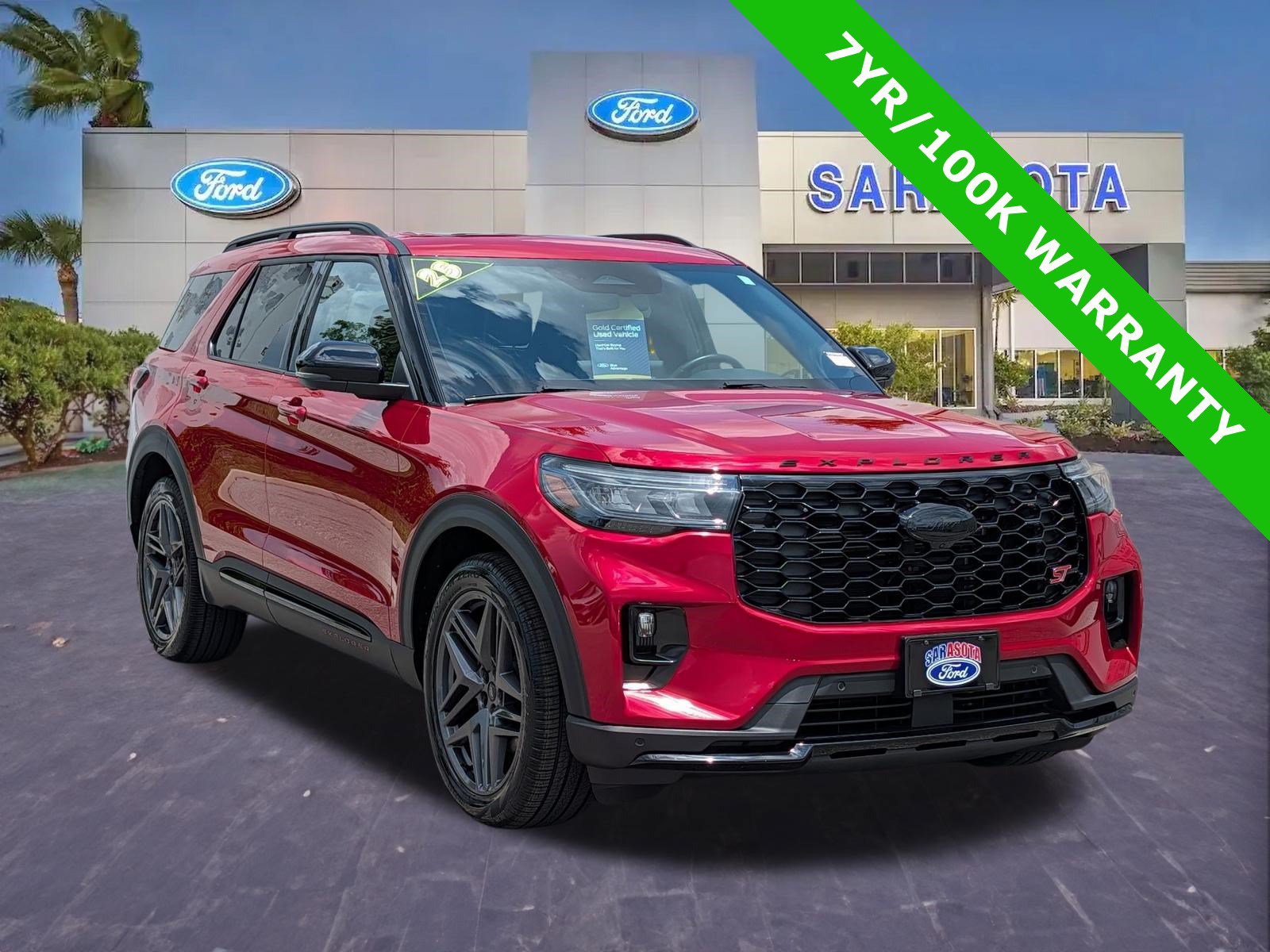 Certified 2025 Ford Explorer ST w/ Sun And Sound Package AWD/4WD image 1