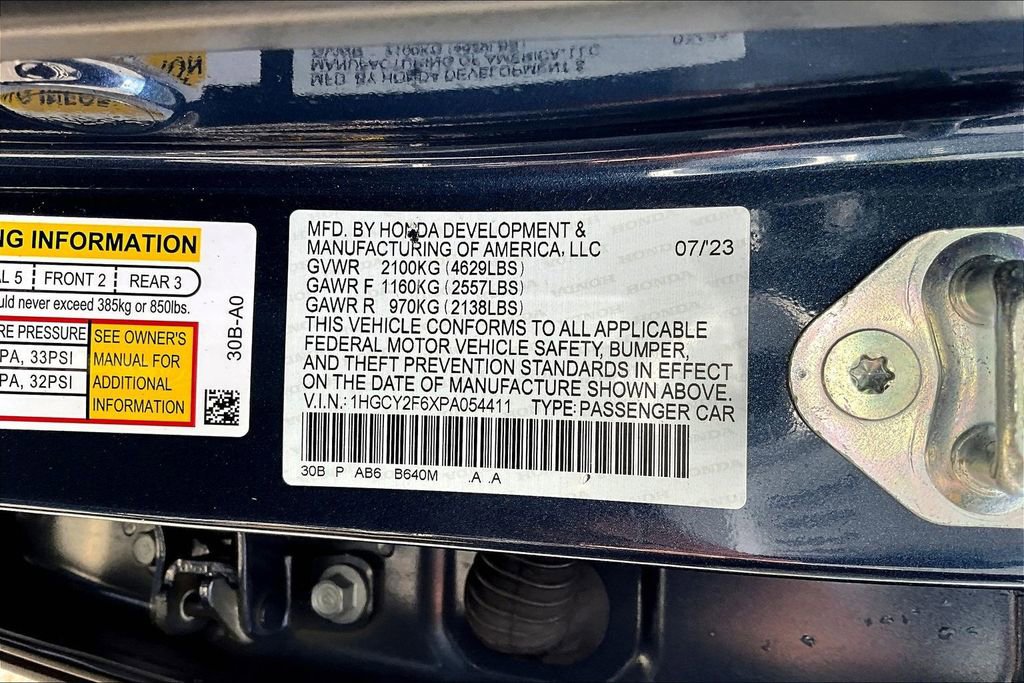 Used 2023 Honda Accord EX-L image 16