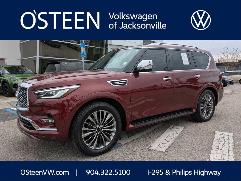 Used 2021 INFINITI QX80 Sensory w/ All-Season Package image 1
