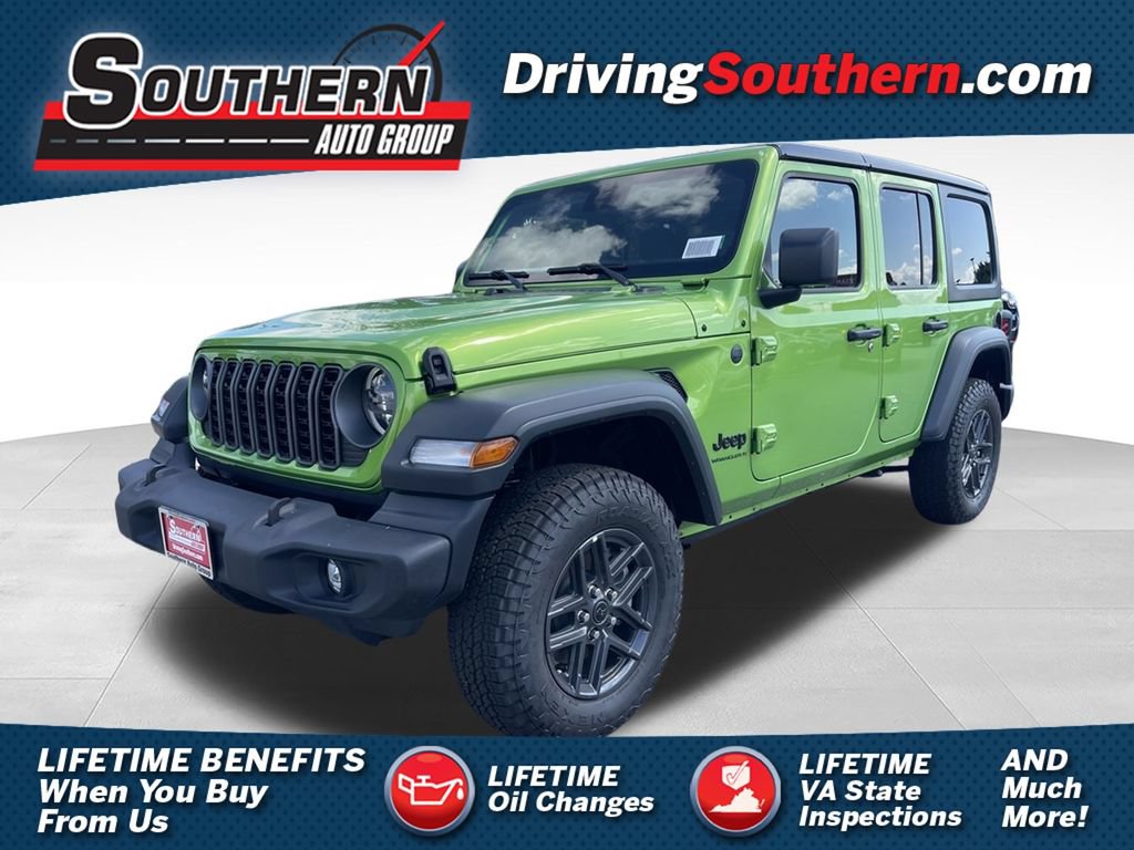 New 2025 Jeep Wrangler Unlimited Sport