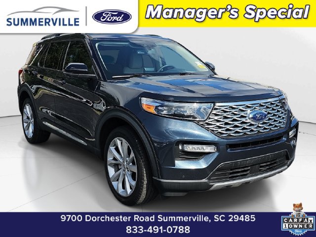 Certified 2024 Ford Explorer Platinum w/ Technology Package