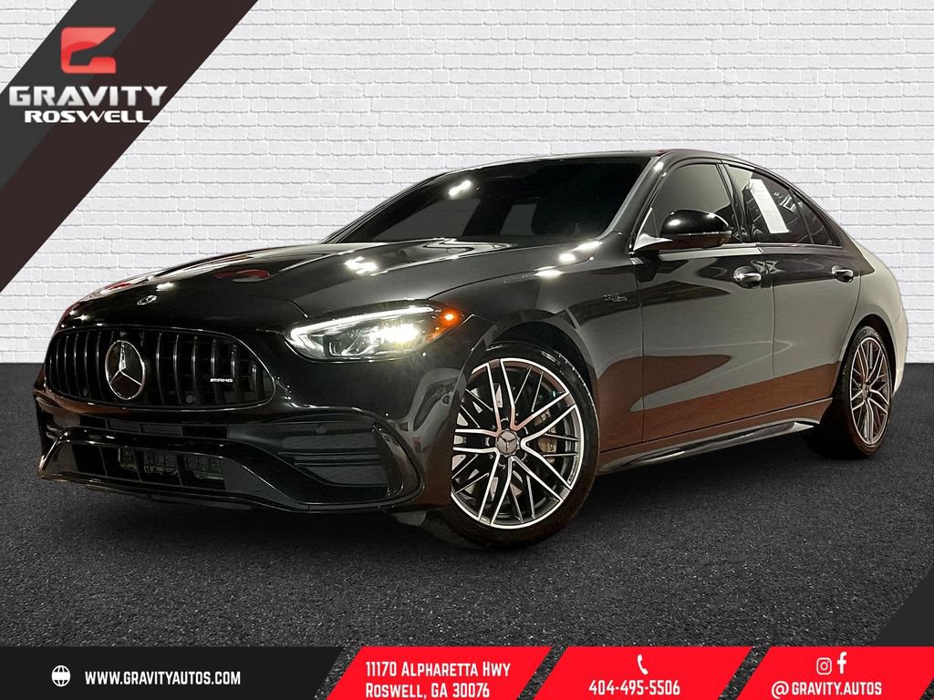 Used 2023 Mercedes-Benz C 43 AMG 4MATIC Sedan video 1