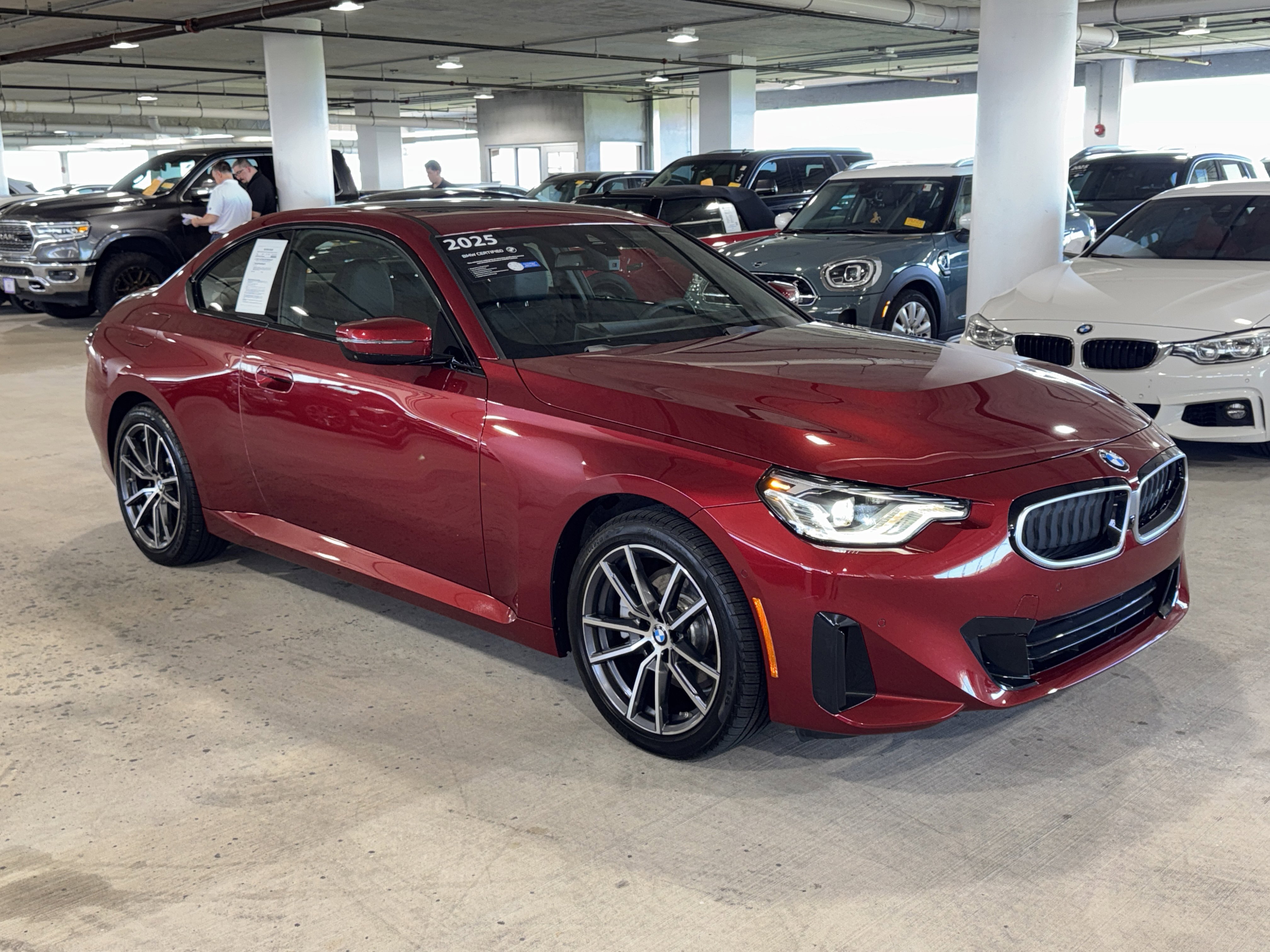 Certified 2025 BMW 230i xDrive Coupe w/ Premium Package AWD/4WD image 2