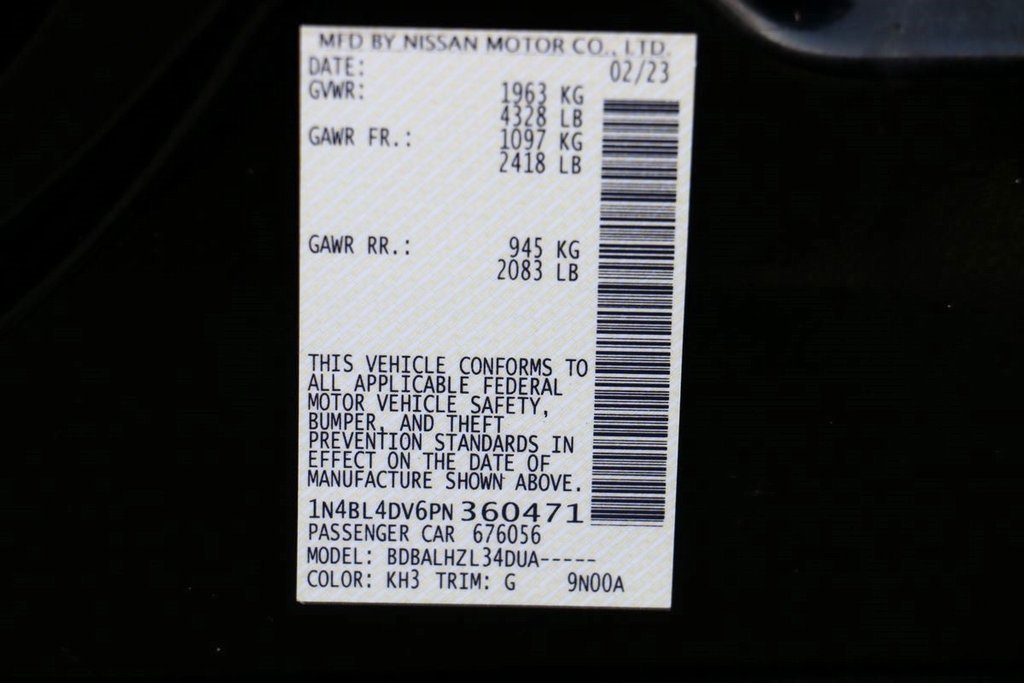 Used 2023 Nissan Altima 2.5 SV image 32