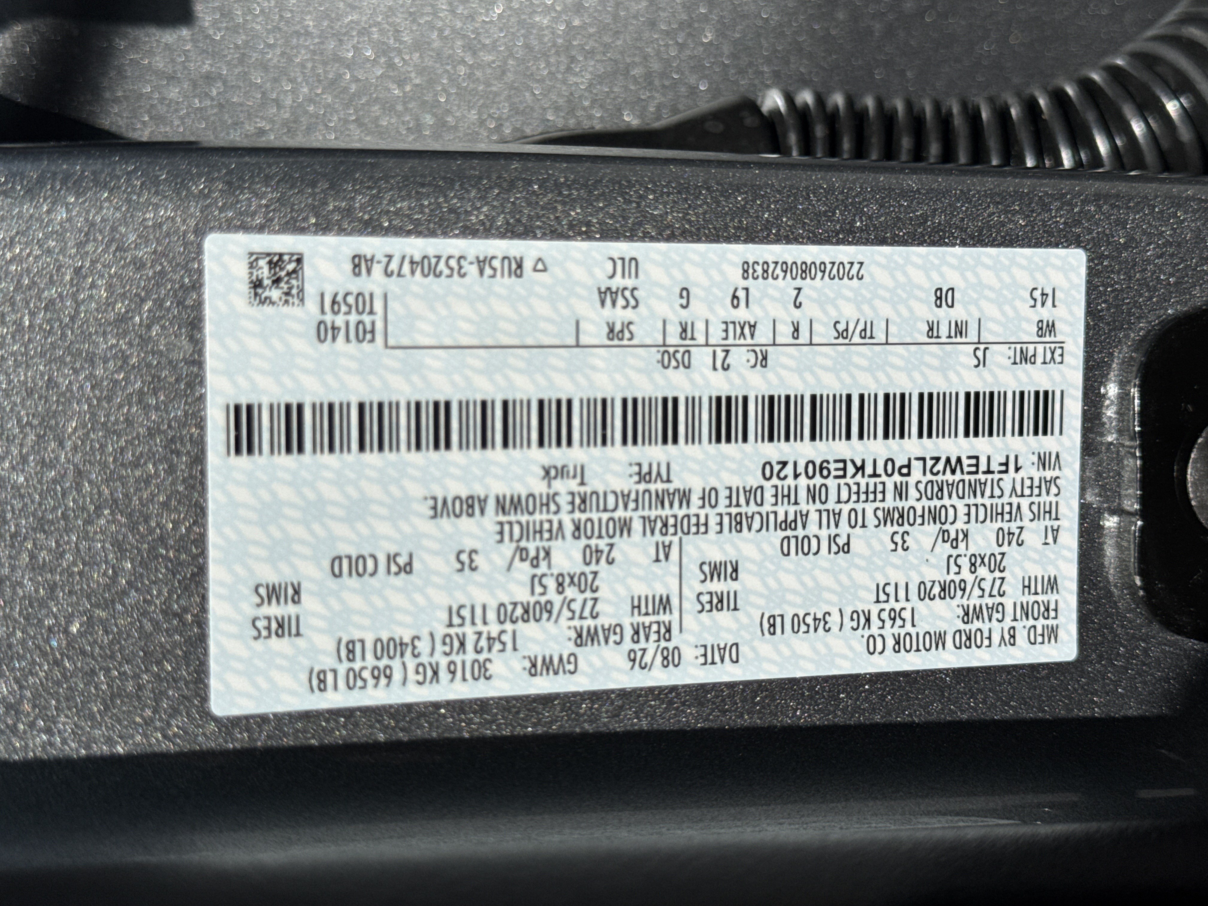 New 2026 Ford F150 STX w/ Equipment Group 200A AWD/4WD image 34