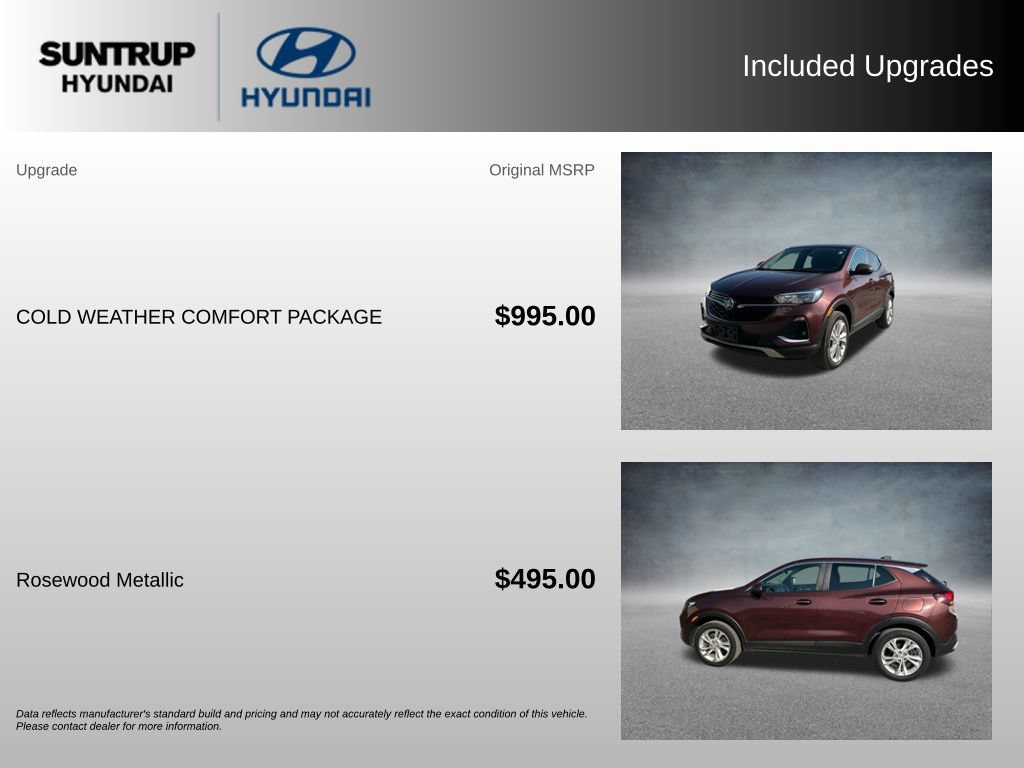Used 2022 Buick Encore GX Preferred w/ Cold Weather Comfort Package AWD/4WD image 2