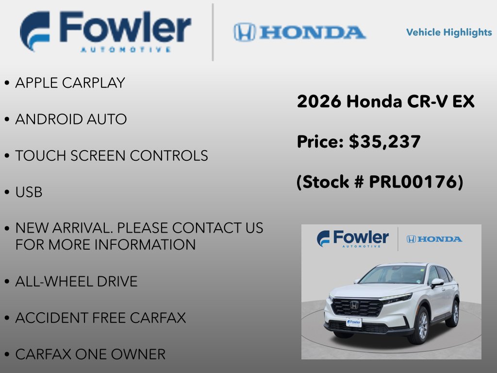 Certified 2026 Honda CR-V EX image 9