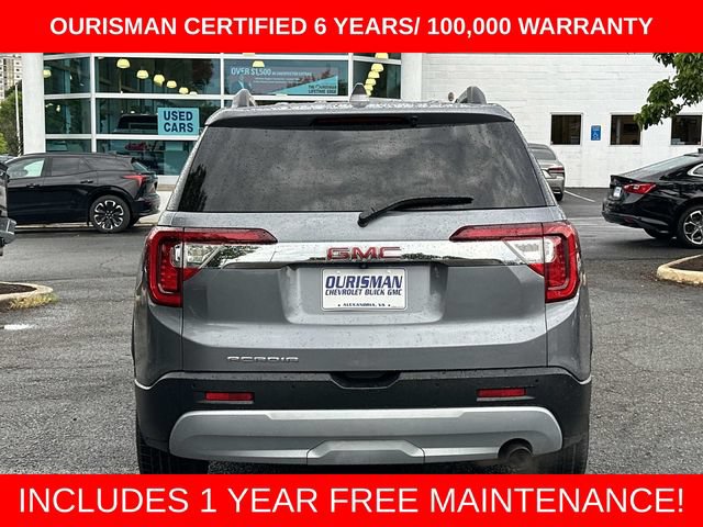 Used 2021 GMC Acadia SLE w/ Driver Convenience Package FWD image 3