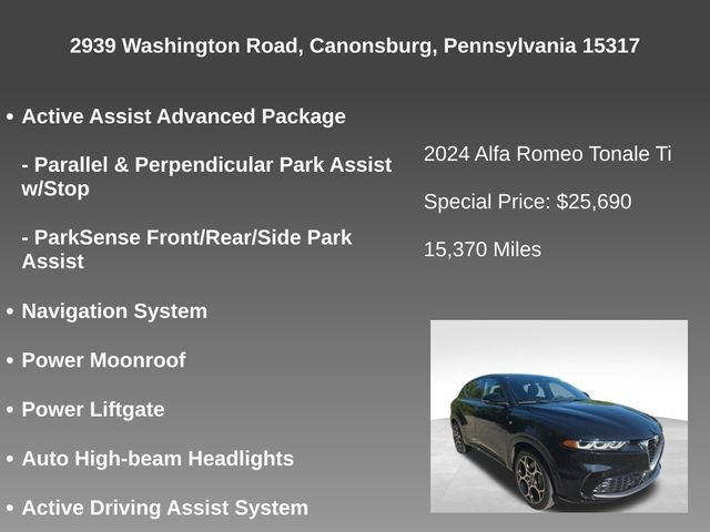 Used 2024 Alfa Romeo Tonale Ti AWD/4WD image 4