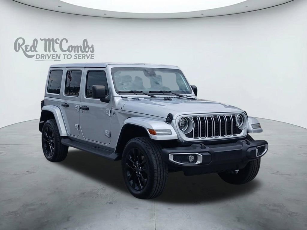 Used 2024 Jeep Wrangler Unlimited Sahara w/ Technology Group AWD/4WD image 7