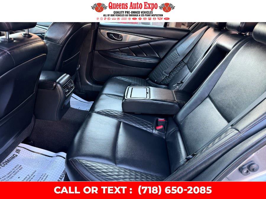 Used 2018 INFINITI Q50 Red Sport 400 w/ Sensory Package (Sport) image 16
