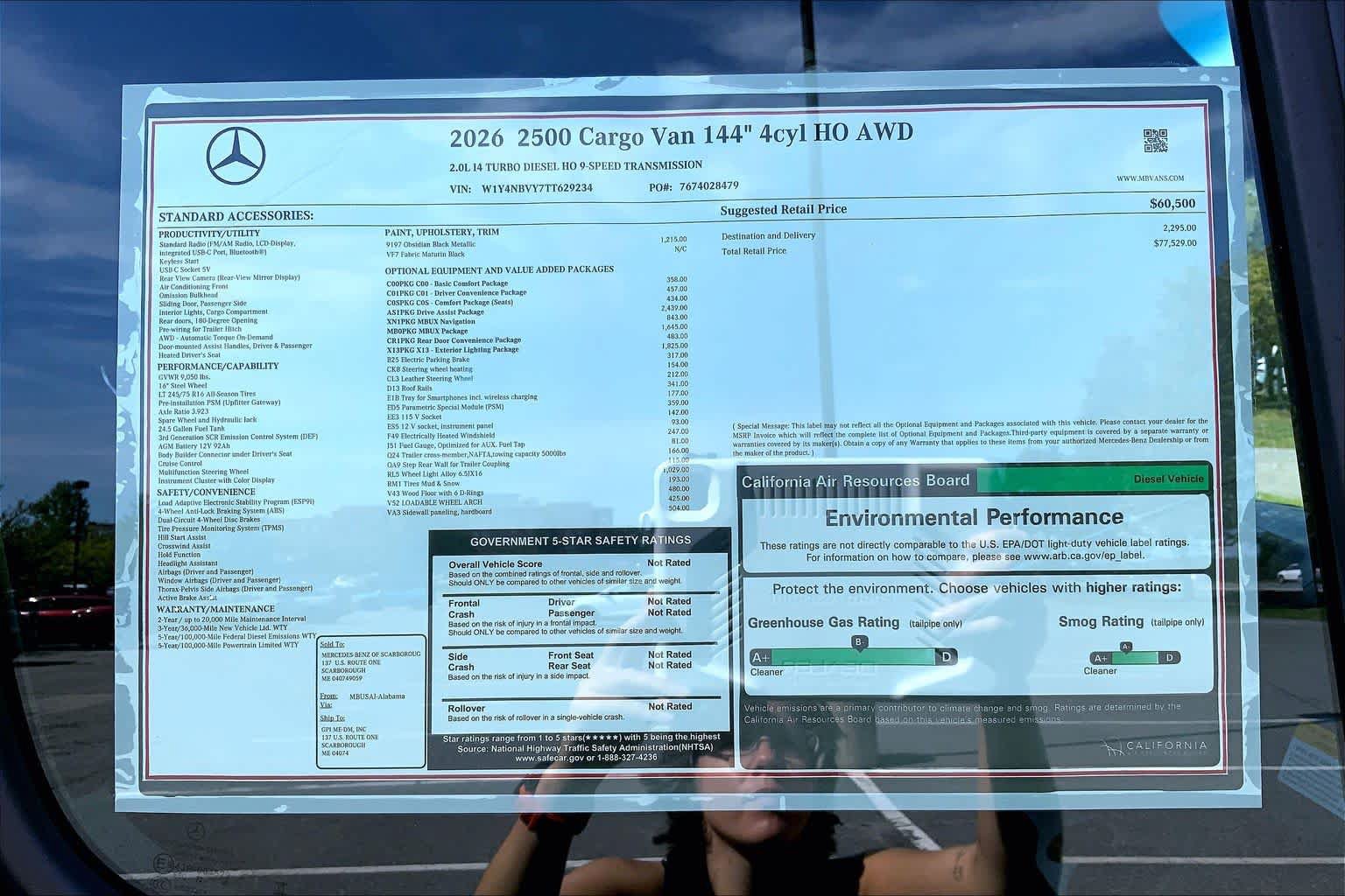 New 2026 Mercedes-Benz Sprinter 2500 image 27