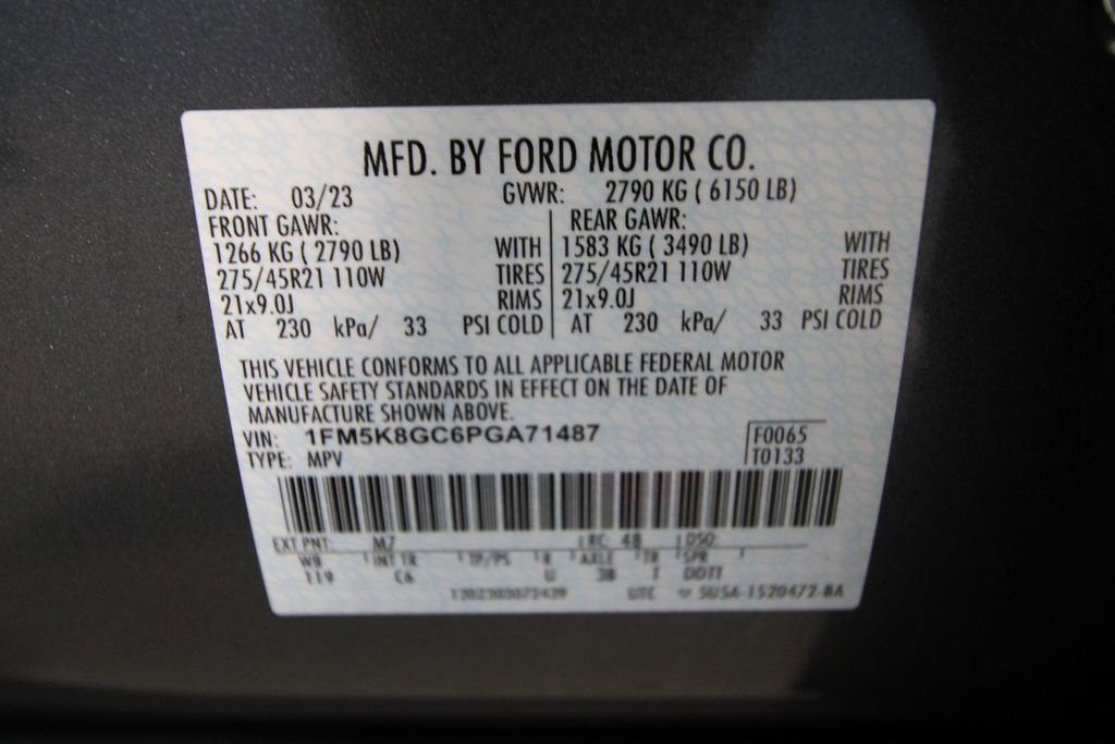 Used 2023 Ford Explorer ST w/ Equipment Group 401A image 50