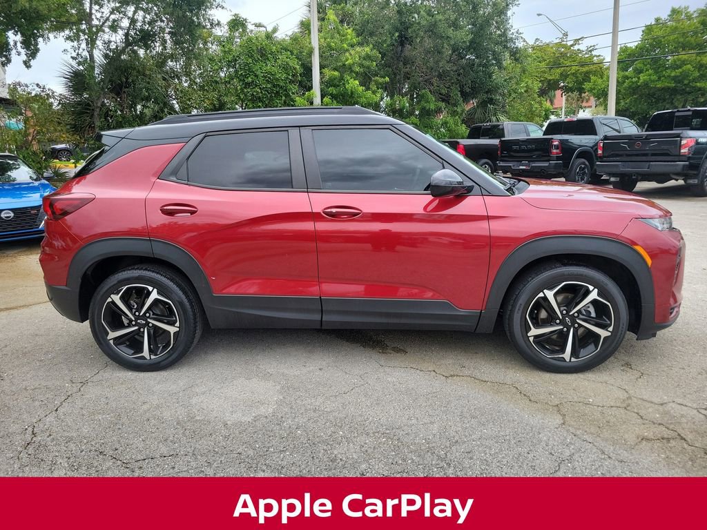 Used 2021 Chevrolet TrailBlazer RS w/ Technology Package FWD image 8