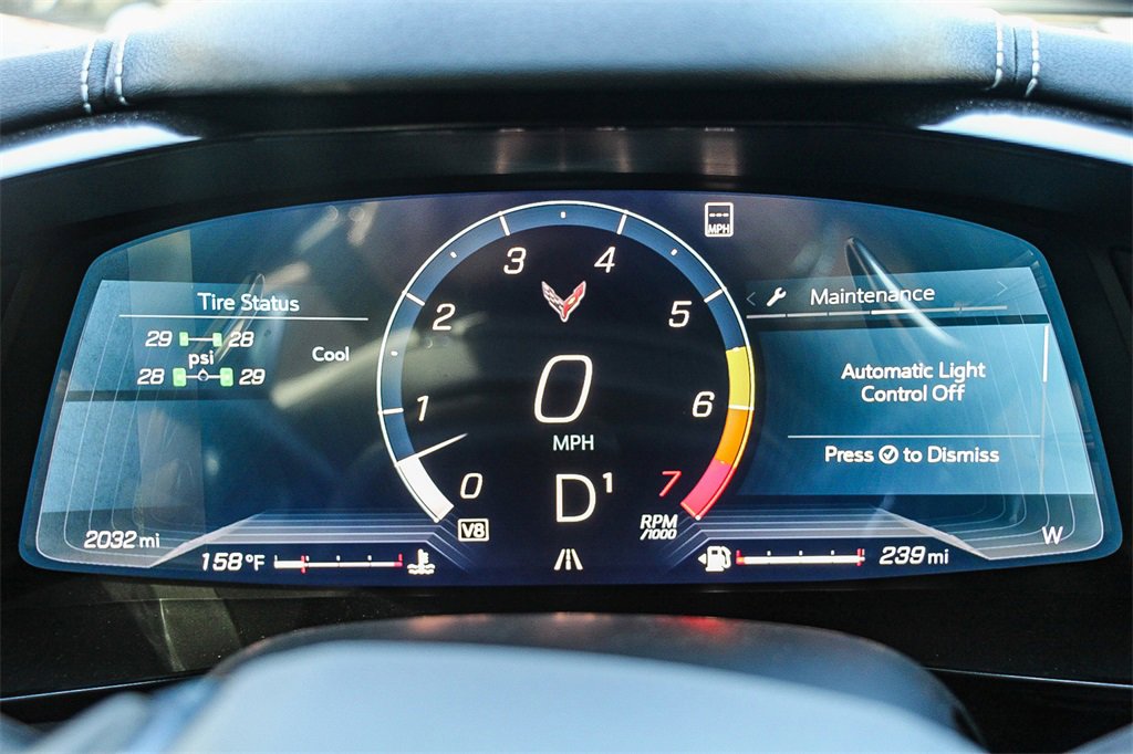 Used 2022 Chevrolet Corvette Stingray Convertible w/ 1LT image 24