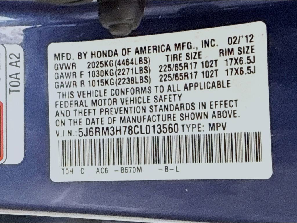 Used 2012 Honda CR-V EX-L image 32