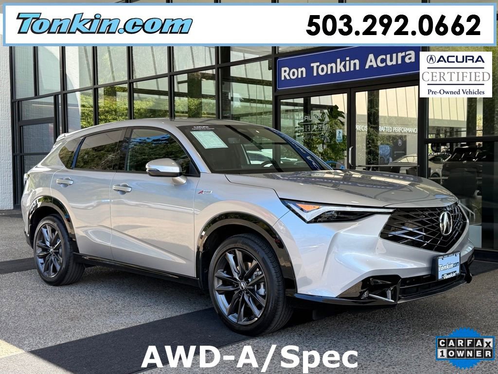 Certified 2025 Acura ADX A-Spec