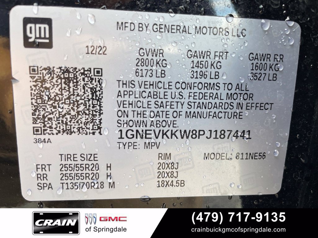 Used 2023 Chevrolet Traverse Premier AWD/4WD image 34