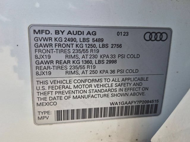 Certified 2023 Audi Q5 2.0T Premium w/ Convenience Package AWD/4WD image 24