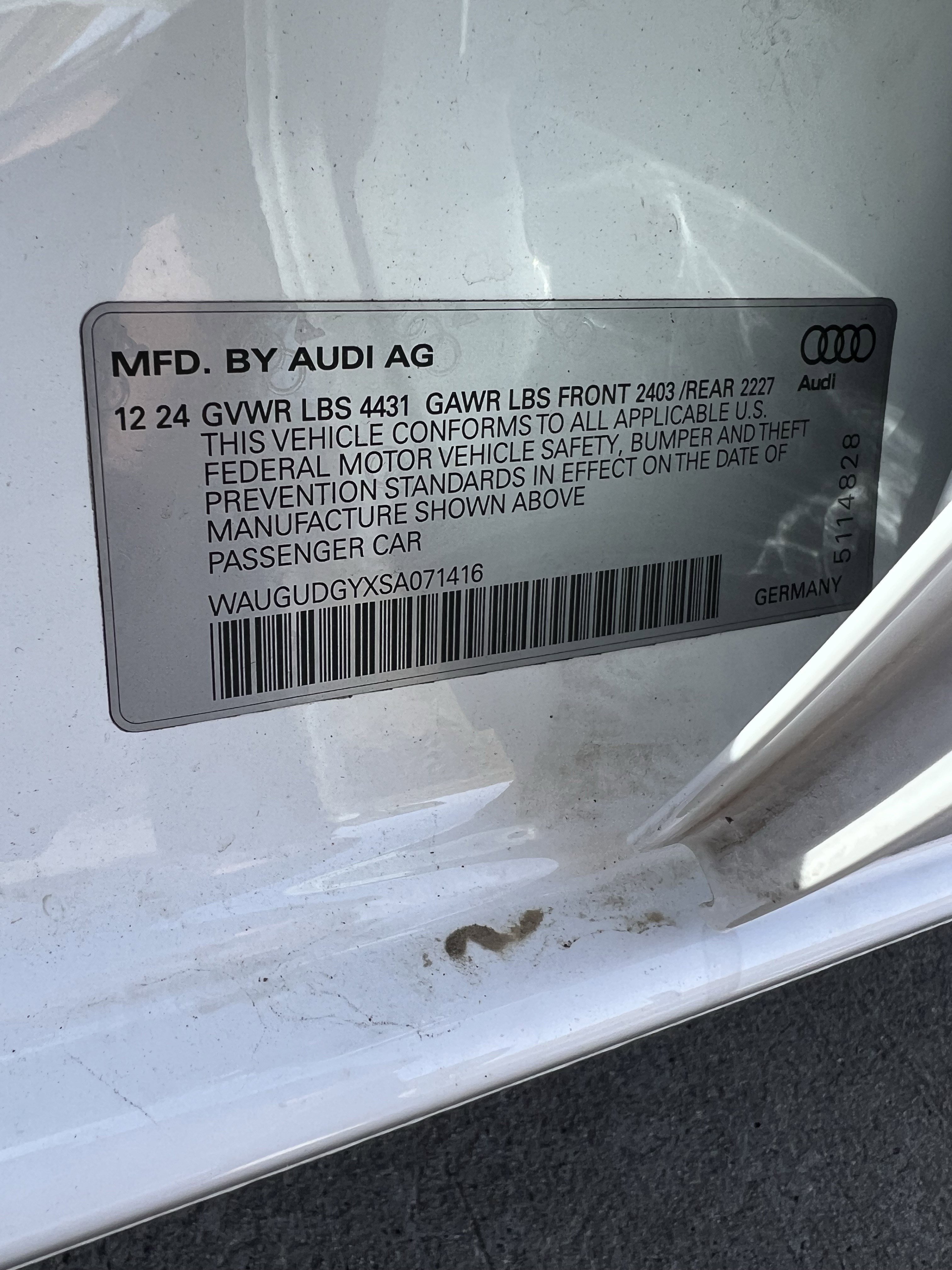 Certified 2025 Audi A3 2.0T Premium w/ Black Optic Package image 37