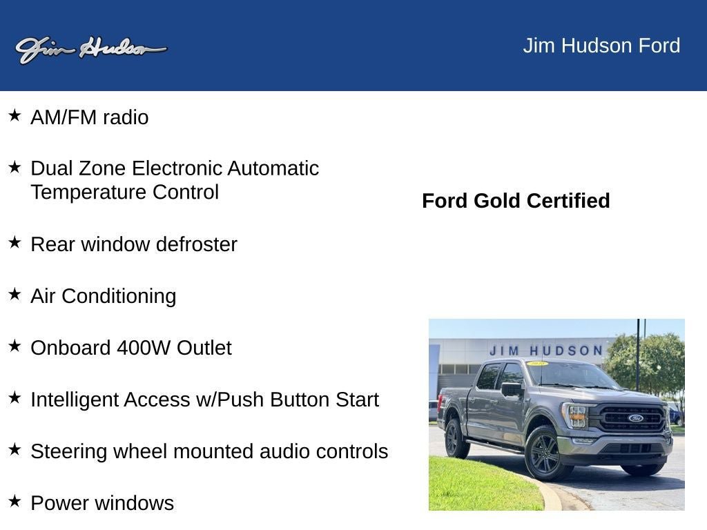 Certified 2023 Ford F150 XLT w/ Equipment Group 302A High AWD/4WD image 13