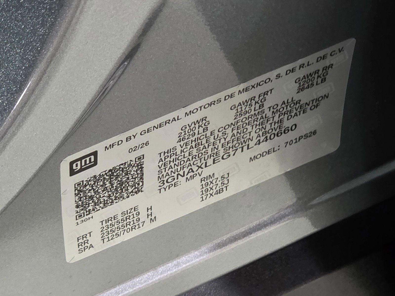 New 2026 Chevrolet Equinox RS image 34