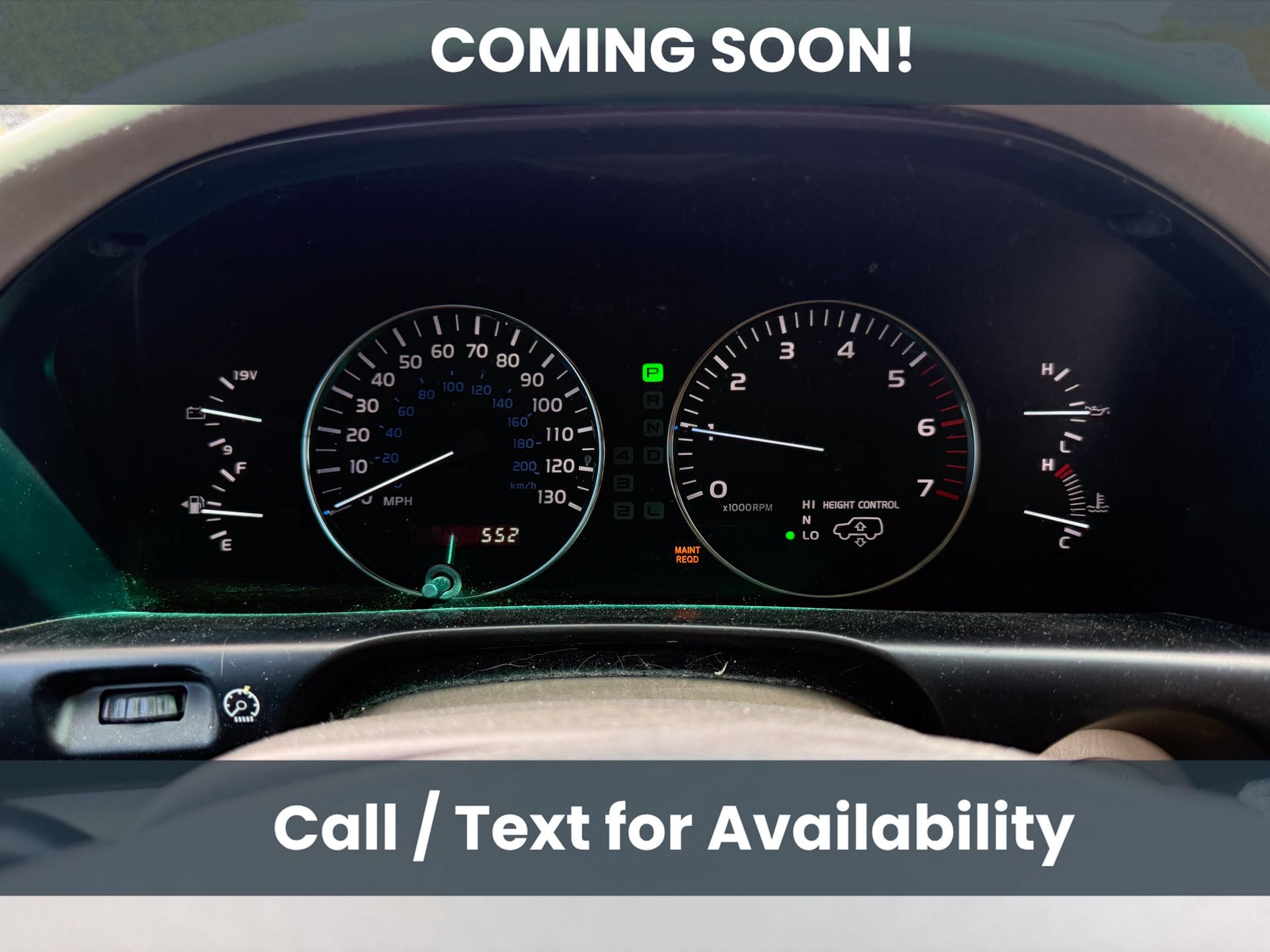 Used 2004 Lexus LX 470 4WD image 7