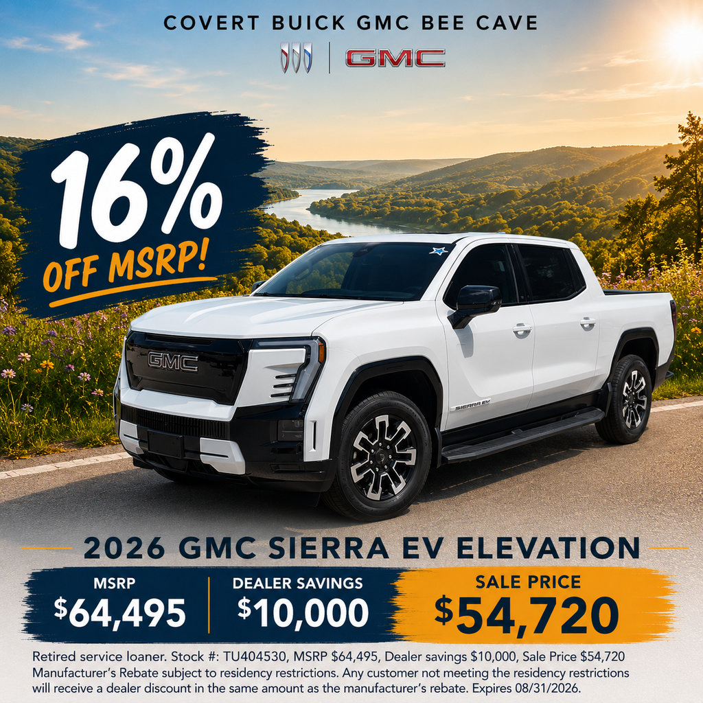 New 2026 GMC Sierra EV Elevation