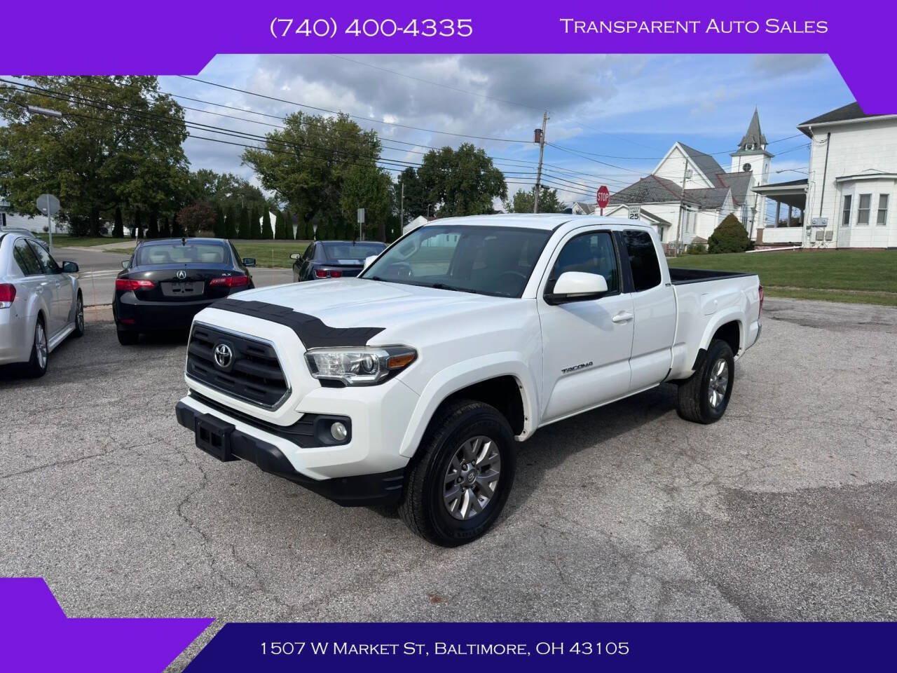 Used 2017 Toyota Tacoma SR5 w/ Tow Package AWD/4WD image 1