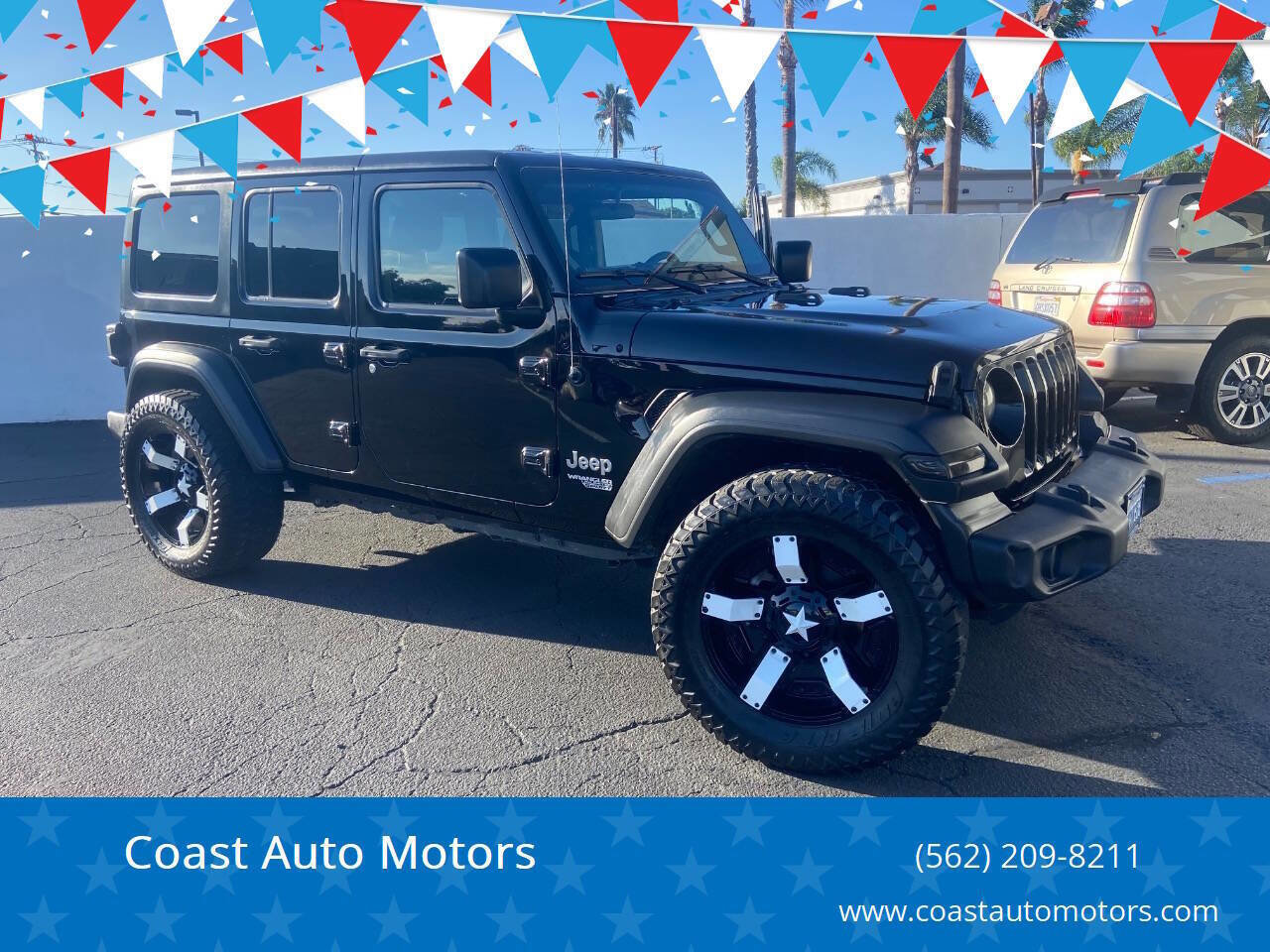 Used 2020 Jeep Wrangler Unlimited Sport image 1