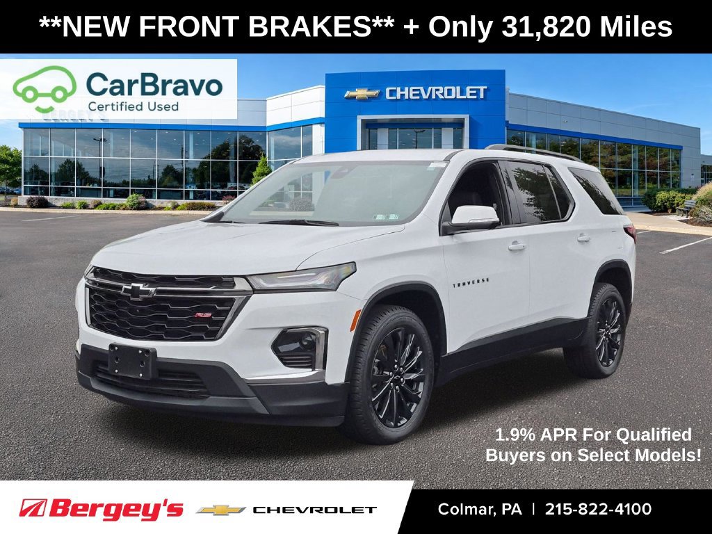 Certified 2023 Chevrolet Traverse RS