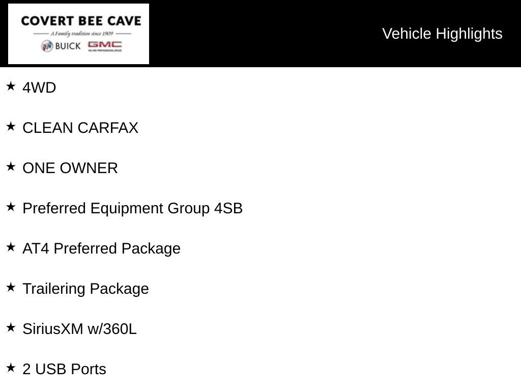 Used 2022 GMC Sierra 1500 AT4 w/ AT4 Preferred Package AWD/4WD image 6