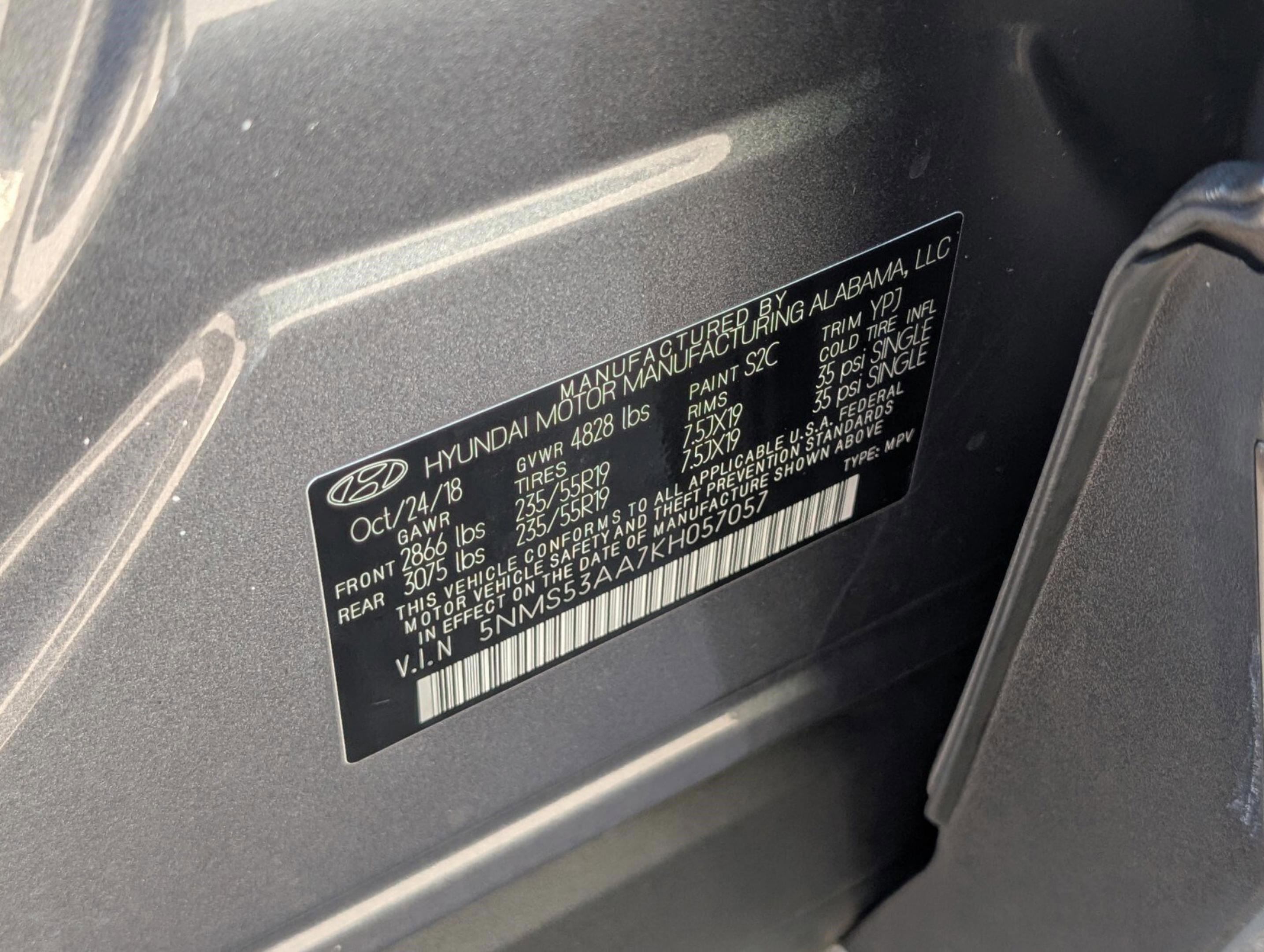 Used 2019 Hyundai Santa Fe Limited image 36