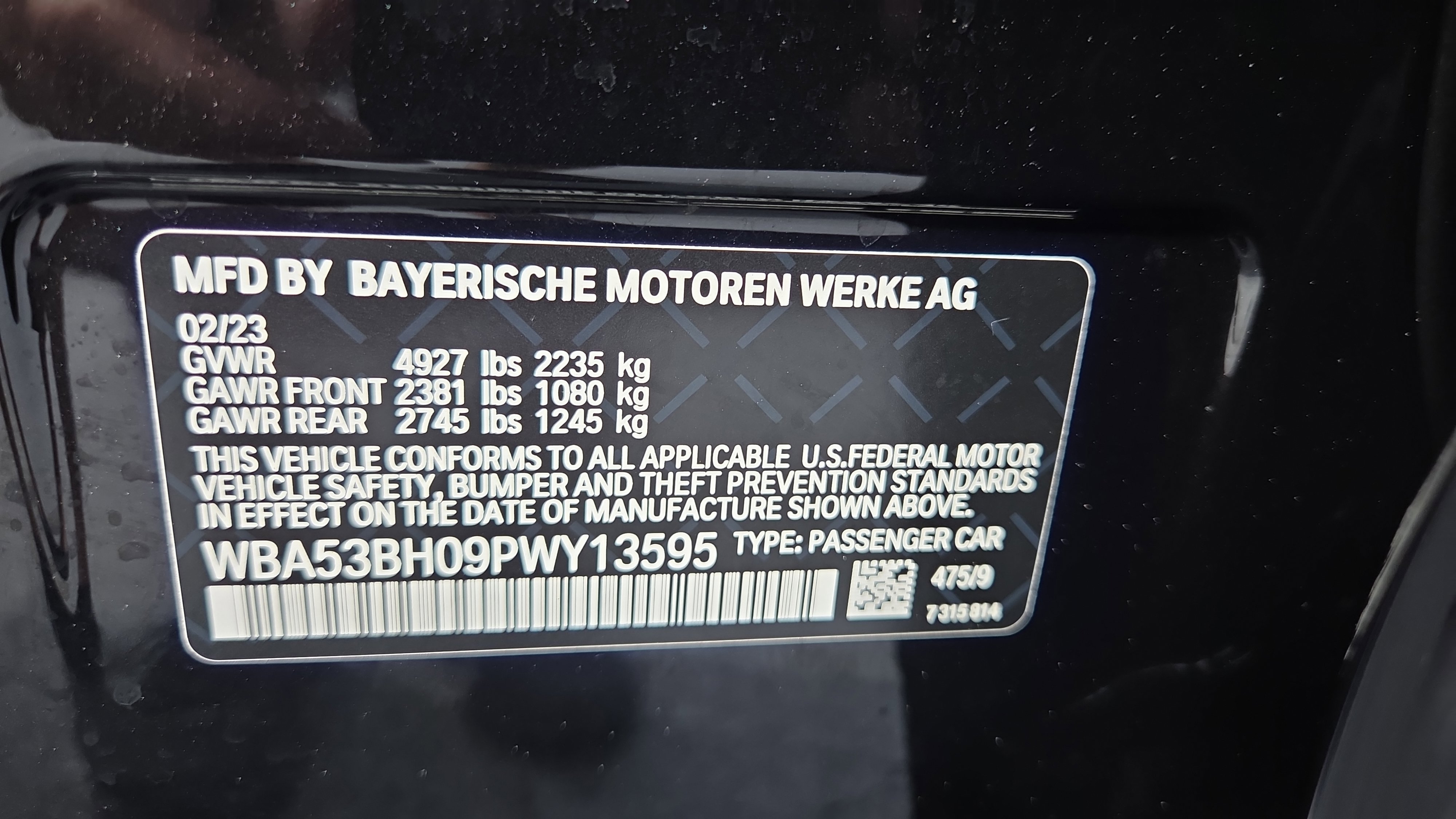 Certified 2023 BMW 530i w/ M Sport Package image 26