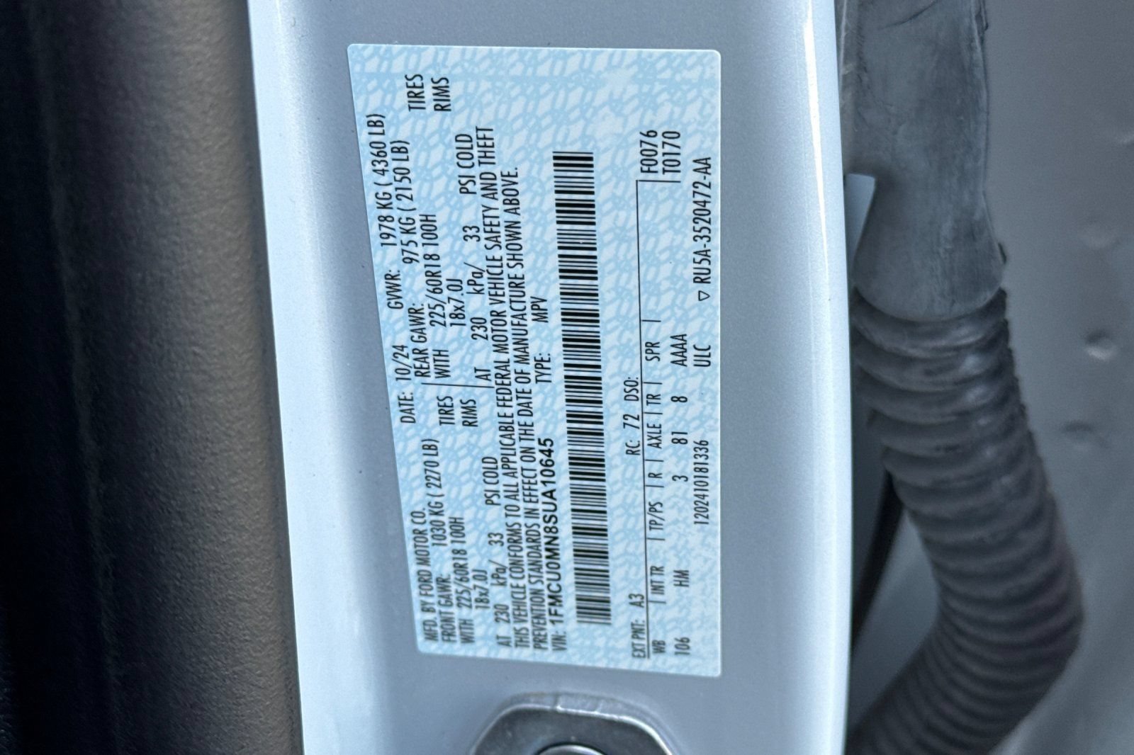 Used 2025 Ford Escape ST-Line FWD image 56
