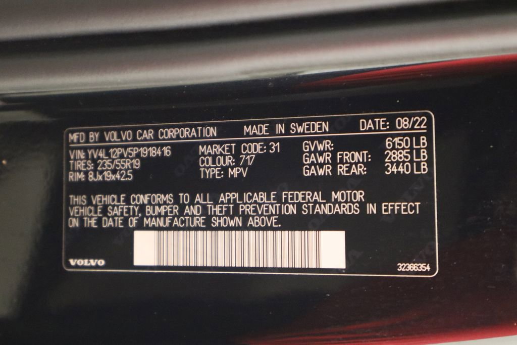 Used 2023 Volvo XC90 B5 Core w/ Protection Package Premier image 37