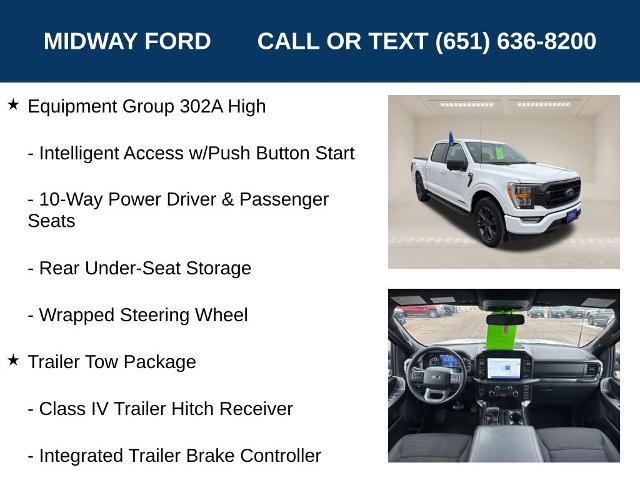 Certified 2023 Ford F150 XLT w/ Equipment Group 302A High AWD/4WD image 18