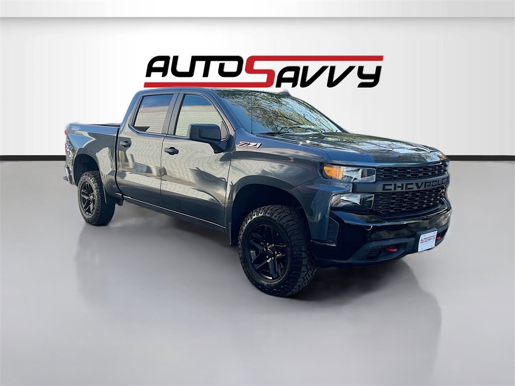 Used 2021 Chevrolet Silverado 1500 Custom Trail Boss w/ LPO, Dark Essentials Package