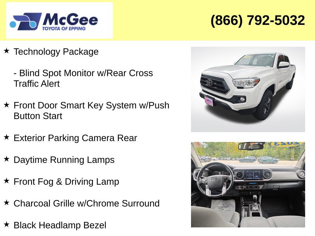 Used 2023 Toyota Tacoma SR5 w/ Technology Package AWD/4WD image 22