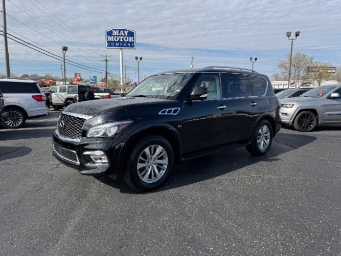 Used 2016 INFINITI QX80 Luxe w/ 22" Wheel Package AWD/4WD image 1