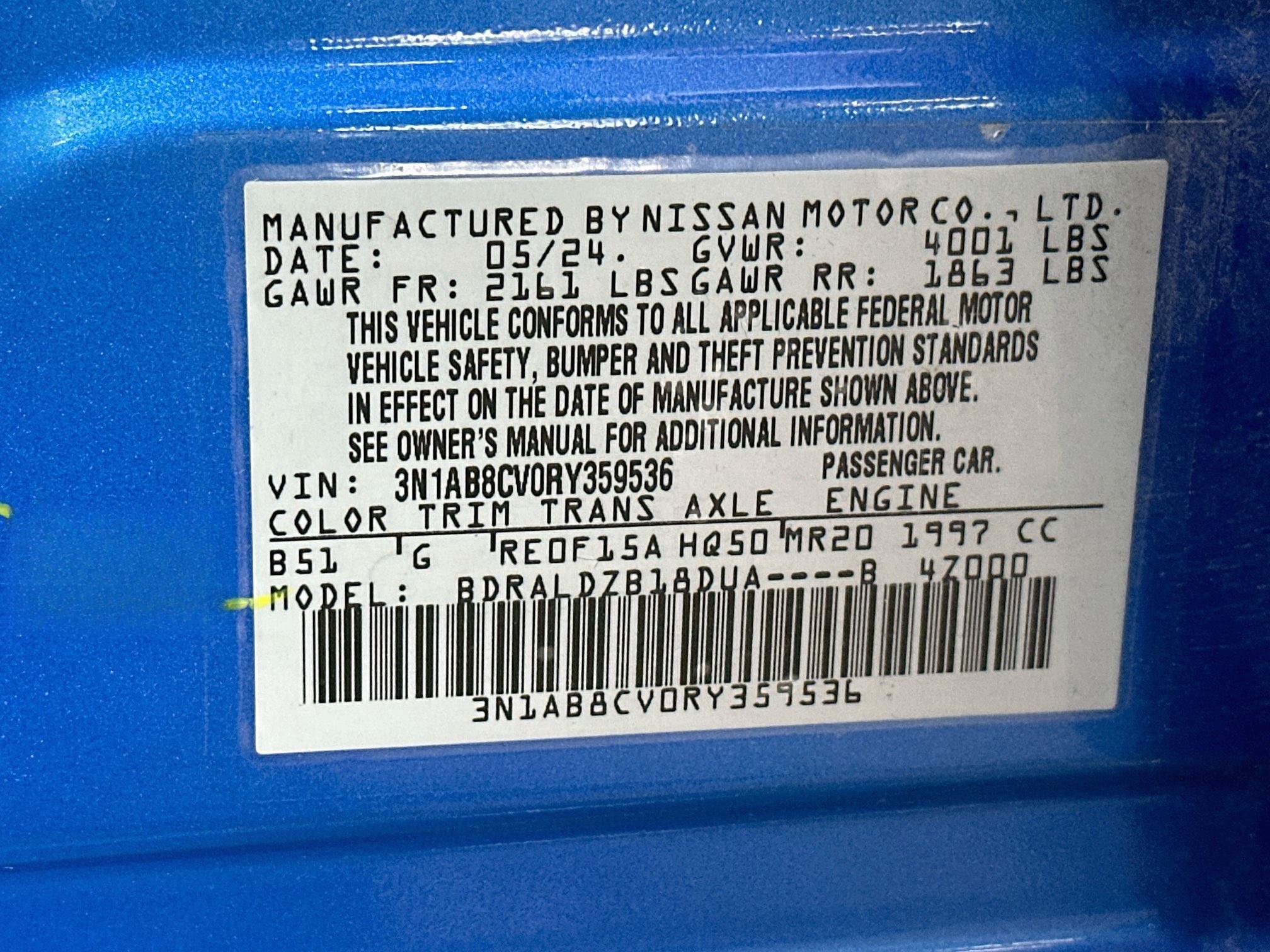 Used 2024 Nissan Sentra SV FWD image 29