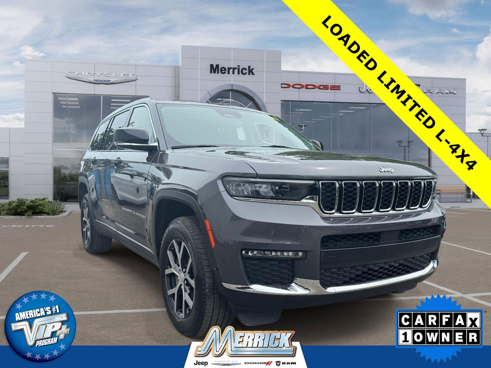 Certified 2023 Jeep Grand Cherokee L Limited AWD/4WD image 1