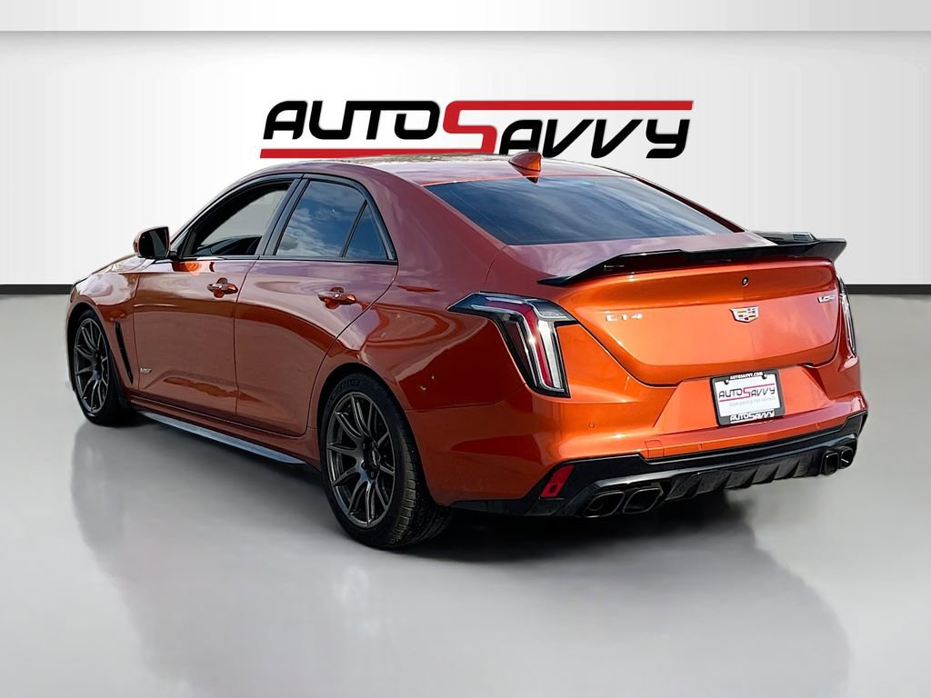 Used 2022 Cadillac CT4 V Blackwing w/ Carbon Fiber 1 Package RWD image 5