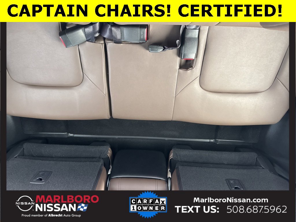 Certified 2024 Nissan Armada Platinum w/ Captain's Chairs Package image 16
